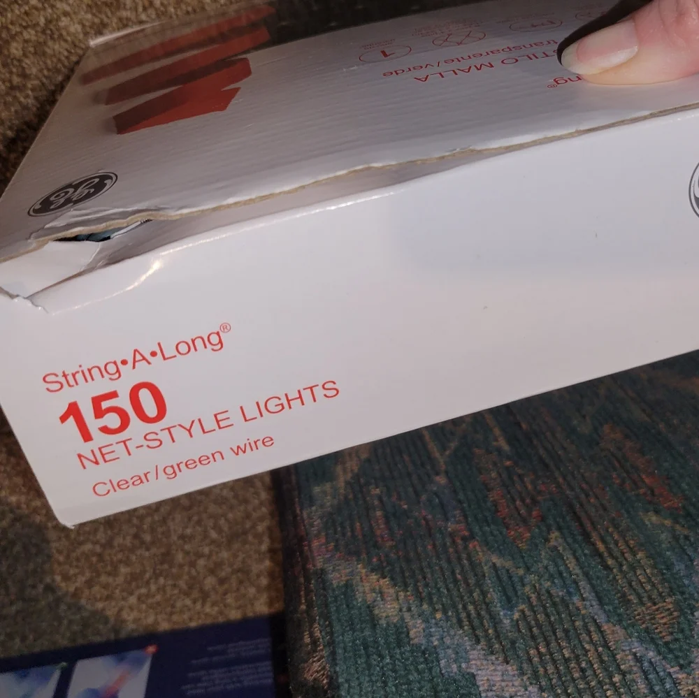 GE String-A-Long 150 Net Lights